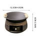 thumbnail image 3 of Juego de 1 set de cocina para asar té, calentador de velas, calentador de té, accesorios cerámicos para ceremonia del té con platillo de té tostado para uso en casa o exterior 8-12cm JASKFLY, 3 of 6