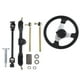 thumbnail image 4 of Conjunto De Volante Go Kart, 11.8 Pulgadas De Diámetro, Ajustable, Completo, Duradero, Kit De Bastidor De Barra De Acoplamiento Para Motores De 150 Cc-250 Cc ANGGREK Otros, 4 of 8