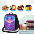 thumbnail image 4 of Bingfone Elephant In Tribal Style Reusable Insulated Lunch Bag Cooler For Work School Picnic Or Travel, 4 of 7