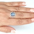 thumbnail image 4 of Iolite Quartz Women Jewelry 925 Sterling Silver Ring, 4 of 9