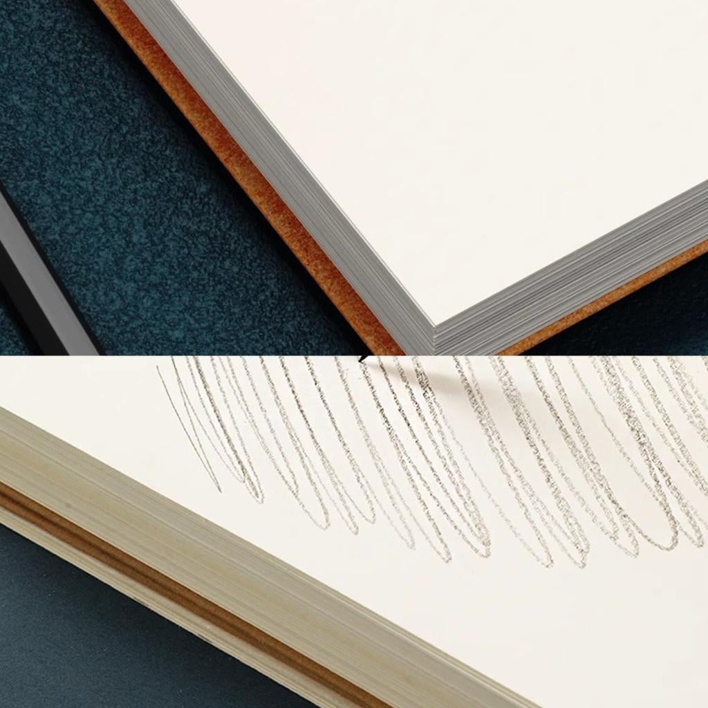Giaone Spirals Bound Detachable Sketch Pad For Artists Paper 16K/A4/8K Format