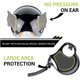 thumbnail image 3 of Casco para cachorros, gafas protectoras UV, correa ajustable para perros, casco resistente al viento y a la nieve, máscara para los ojos para montar a caballo para perros, 3 of 6