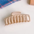 thumbnail image 3 of Eoperou Hair Claws Non-Slip Solid Color Multi Shape Stable Hair Grips for Home, 3 of 8