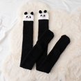 thumbnail image 4 of Outfmvch Knee High Fuzzy Socks Fuzzy Knee High Socks High-top Floor Socks Plush Ankle Socks Women Womens Low Cut Socks Golf Socks Work Socks for Men a, 4 of 5