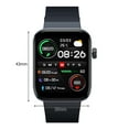 thumbnail image 2 of Reloj inteligente Mibro Mibro Watch T1 Smartwatch con pantalla AMOLED de 1.6 pulgadas 2ATM Ritmo cardíaco a prueba de agua Oxígeno en sangre Monitoreo de salud Llamadas BT 5.0, 2 of 7