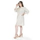 thumbnail image 2 of Vestido de lino a rayas Roman Fashion /Tallas Extras, 4085 (Líneas beige) beige 36, 2 of 7