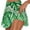 Green, variant on Skirts for Women,Shorts for Women,Womens Summer Leaf Print Pleated Tennis Skirts Athletic Stretchy Short Yoga Fake Two Piece Trouser Skirt Shorts,Athletic Shorts for Women