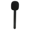 thumbnail image 1 of Adaptador de micrófono inalámbrico de mano con espuma antiviento Mango de micrófono de entrevista liviano para Rode Wireless GO II, 1 of 15