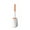 F-Orange, variant on Steadline Complete Toilet Cleaning Brush Set with Ventilated Base Design - Flexible Head System for Under Rim and Groove Maintenance