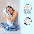 thumbnail image 3 of Almohada Memory Foam Bluelander, Moldeable, Hipoalergénica y Antibacterial, 3 of 5