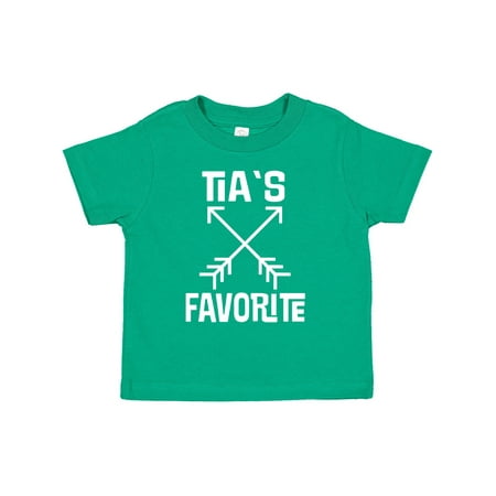 

Inktastic Tia Favorite Nephew Niece Gift Toddler Boy or Toddler Girl T-Shirt