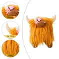 Christmas Decorations Elegant Adorable Plush Long Haired Cow Plush Toy