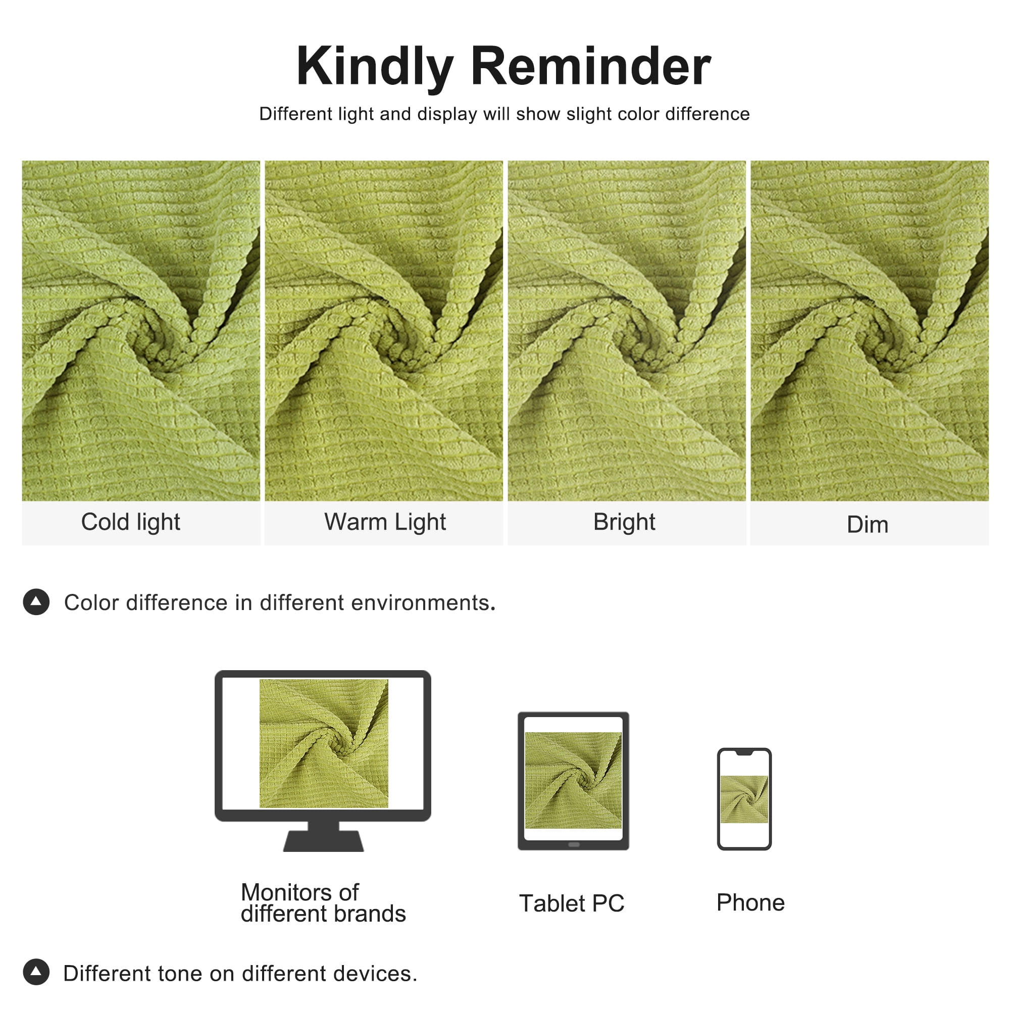 PiccoCasa Velvet Corn Striped Square Throw Pillow Cover, Light Green, 26"x26"