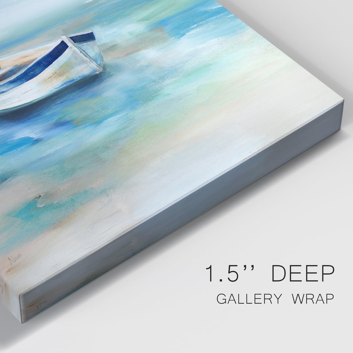 Solitude Shore Premium Gallery Wrapped Canvas - Ready to Hang - 24 x 36