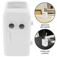 thumbnail image 5 of Cute Pencil Holder Dispenser Refrigerator Container Makeup Brush The Office Decor Cup Cosmetic White Student, 5 of 6