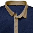 thumbnail image 6 of Men's Cotton Polo Shirts Short Sleeve Casual Summer Shirts Classic Collared Golf Shirt with Pocket, 6 of 6