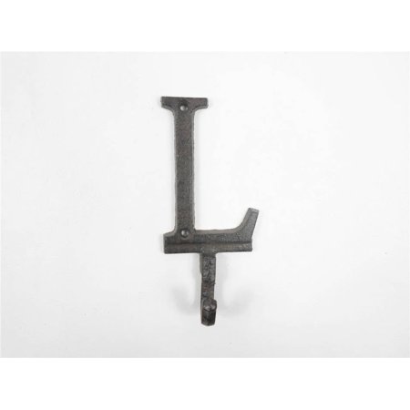 

Cast Iron Letter L Alphabet Wall Hook 6