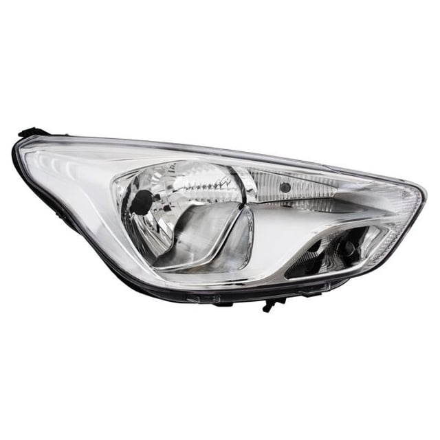 Faro Principal Figo 2016 A 2018 Ford LADO PASAJERO Fondo crom TYC .
