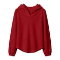 thumbnail image 3 of Timegard Girls Clothes Fall Winter Clothes Hoodies for Boy Unisex Kids Sweatshirts Lightweight Loose Workout Tops, 3 of 4