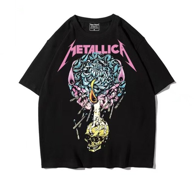 Camiseta de Heavy Metal para hombre y mujer, camisa de algodón con estampado Retro, estilo Rock Punk, música, moda de verano, novedad de 2023, envío gratis xuanjing unisex