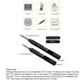 thumbnail image 4 of yeacher 65W Smart Portable Soldering Iron with 0.96" OLED Display, Type-C Interface, 50-450°C Precision Control, PD2.0/QC3.0 Support, Auto Sleep, Multi-Language (Silver), 4 of 6