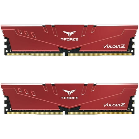 TEAMGROUP T-Force Vulcan Z DDR4 64GB Kit (2x32GB) 3200MHz (PC4-25600)...