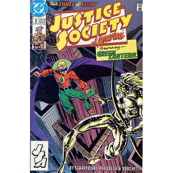 Justice Society of America (Mini-Series) #3 VF ; DC Comic Book