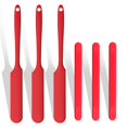 thumbnail image 1 of Set aplicador de cera LEISENOR, silicona, antiadherente, reutilizable, 6 unidades, 1 of 6