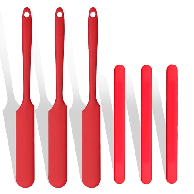 Set aplicador de cera LEISENOR, silicona, antiadherente, reutilizable, 6 unidades