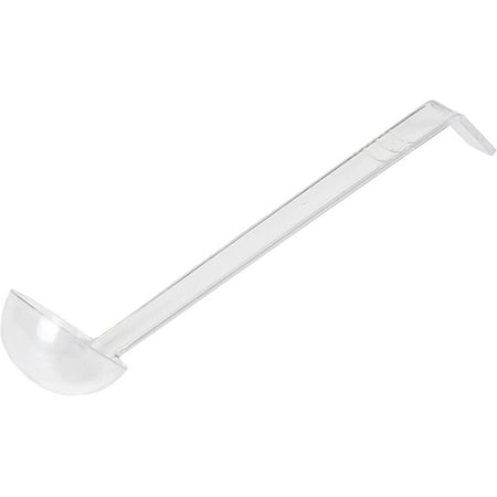 

TrueCraftware - 8-1/2 3/4 oz One Piece Ladle Polycarbonate Clear Color NSF listed