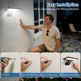 thumbnail image 5 of JESLED 1200lm Solar Flood Lights Outdoor Motion Sensor 90 LED Security Light, 5 of 7