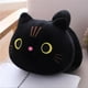 thumbnail image 3 of Preciosas almohadas de peluche de animales de dibujos animados, juguetes de peluche con forma de gato, almohada de regalo Negro 35cm, 3 of 9
