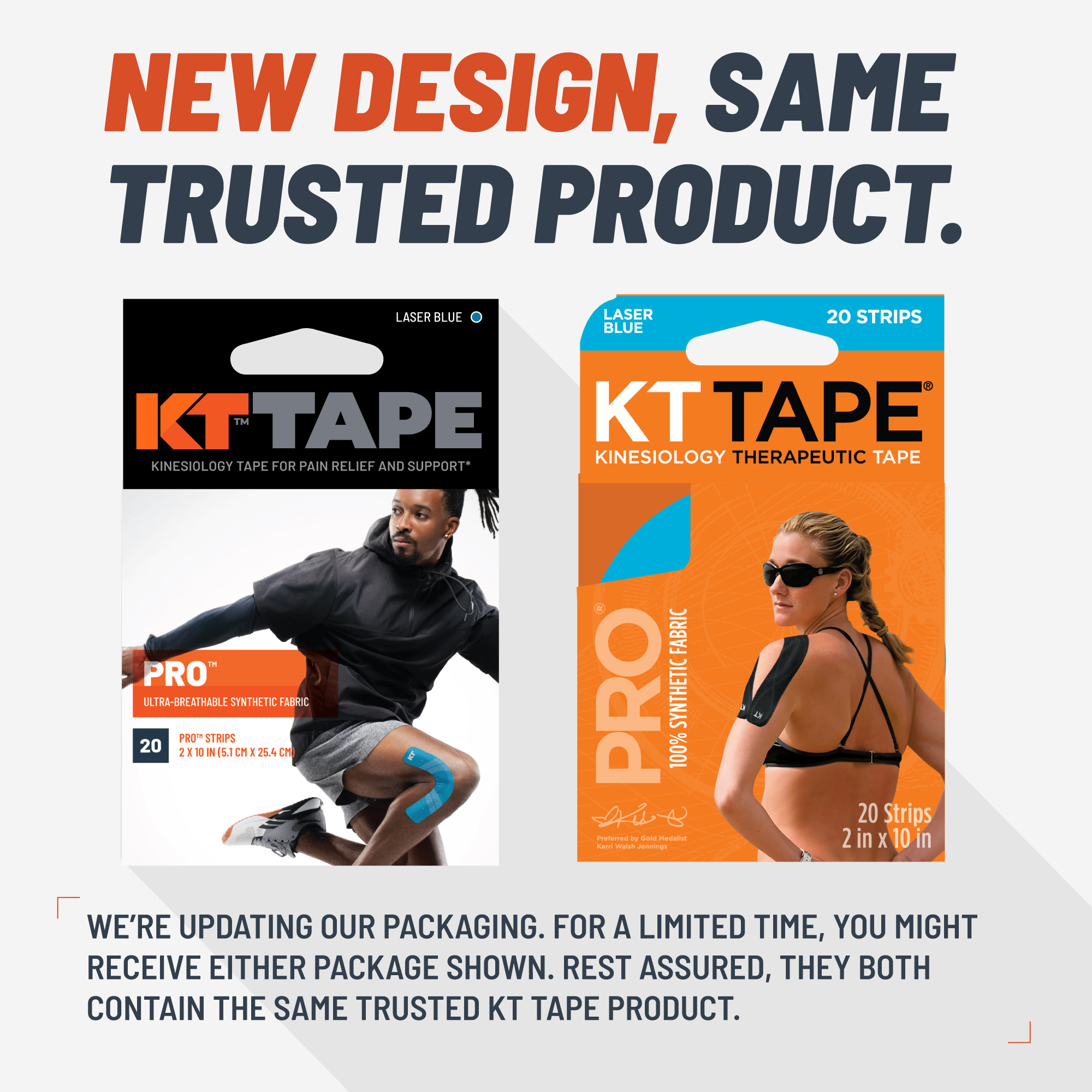 KT Tape Winner Green Pro Synthetic Kinesiology Tape 20 Precut Strips - image 3 of 8