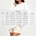 thumbnail image 6 of DISKEBUISS Women's Crew Neck Sweatshirt Long Sleeve Oversized Pullover Top for Fall Winter Casual Solid Shirt, 6 of 6