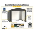 thumbnail image 5 of Sheltertube Wind And Snow-Load Rated Garage, 12X23X10 Grey, 5 of 12
