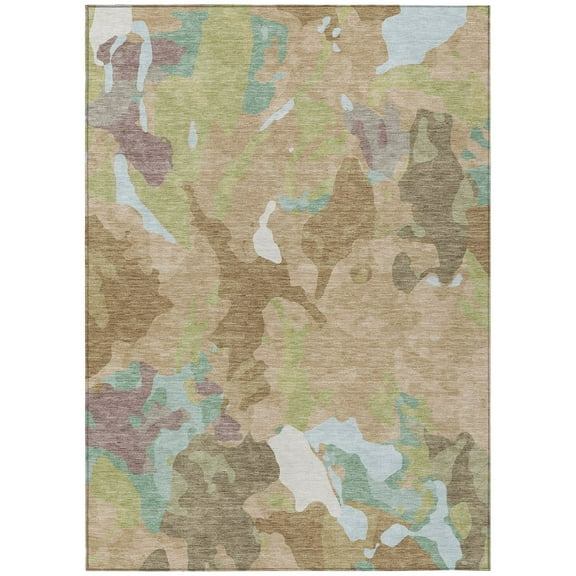 Dalyn Rugs Machine Washable Indoor/Outdoor Chantille ACN2161 Beige 10' x 14' Rug