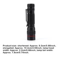 thumbnail image 4 of stanreset Lampe Torche Télescopique Zoomable 300LM Outil Camping Extérieur, 4 of 6