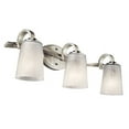 thumbnail image 3 of Kichler Oxby 3-Light Brushed Nickel Dimmable Vanity Light, 3 of 6