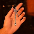 thumbnail image 3 of 8 Pcs Mini Crown Spoon Necklace, Pocket-sized Snuff Spice Spoon Keychain Tiny Spoon, Teaspoon Pendant Necklace Snuff Spoon Necklace For Fancy Dress Pa, 3 of 4