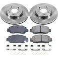thumbnail image 3 of PowerStop Front Stock Replacement Brake Pad and Rotor Kit Fits: HONDA Select Models KOE7345, 3 of 8
