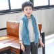 thumbnail image 2 of Chaleco Cálido De Invierno Para Niños Pequeños, Chaqueta Con Cremallera Para Niños Y Niñas Con Bolsillo, Ropa De Abrigo A Prueba De Viento De Color Sólido Para Bebés Odeerbi LM103-9329, 2 of 9