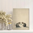 thumbnail image 2 of Monkey And Butterfly Canvas Print，Nature Animal Decor for Living Room Bedroom Office Cafe, 2 of 8