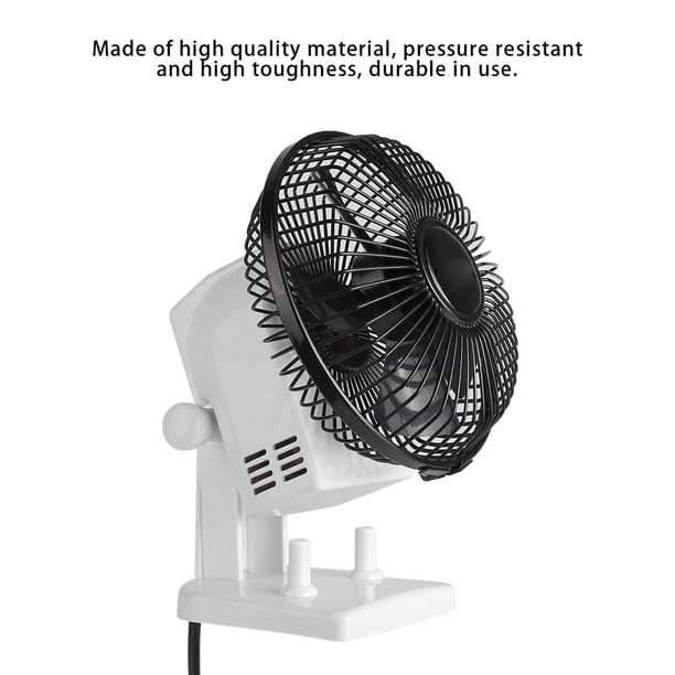 Mini Ventilador Eléctrico Escritorio de Mesa Manicura de Viento Grande Secador de Ventilador Herramienta de Manicura con 2 Velocidades Ajustables ANGGREK Otros