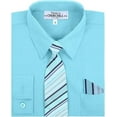 thumbnail image 3 of S.H. Churchill & Co. 4 Piece Boy's Dress Shirt Set with Long Tie, Bow Tie and Pocket Square, 3 of 6