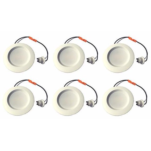 Elitco Eclairage R30830KRF-6PK Rétrofit 3 Po 3000K - Pack de 6
