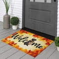 thumbnail image 6 of Yeetfub Front Door Rugs for Entryway Indoor, Outdoor Mats for Home Entrance, Front Porch Decor Funny Letter Cute Print Doormats Durable Front Door Mat Brown 16"x24", 6 of 6