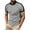 Gray, variant on White Summer Shirt Beach Tshirts Shirts for Men Collar Tshirt Mens Henley Shirt Slim Short Sleeve Men Henley Short Sleeve Henley T Shirts for Men