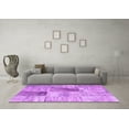 thumbnail image 3 of Ahgly Company Indoor Rectangle Patchwork Purple Transitional Area Rugs, 8' x 12', 3 of 4