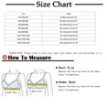 thumbnail image 3 of Up to 50% off Women Bras, Xunlbb Plus Size Women's Thin Without Gathered Underwear Sexy Lace With Steel Ring Adjustable Large Size Front Buckle Bra(Coffee,L), 3 of 7