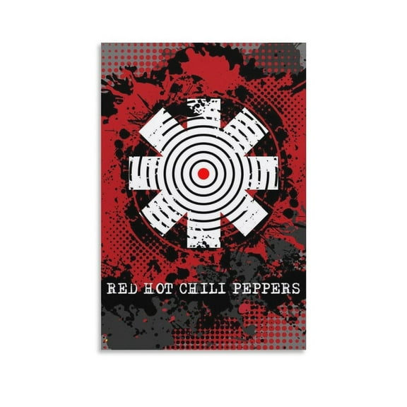 Red Hot Chili Peppers 17 Canvas Poster Wall Decorative Art Painting Living Room Bedroom Decoration Gift